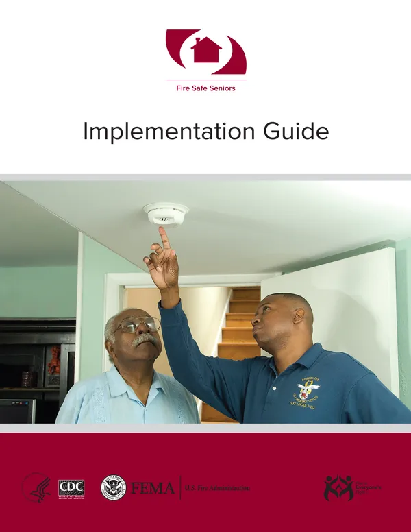 fire safe seniors implementation guide cover