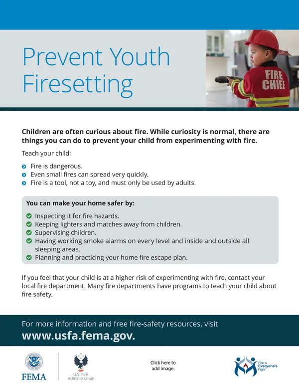Prevent Youth Firesetting