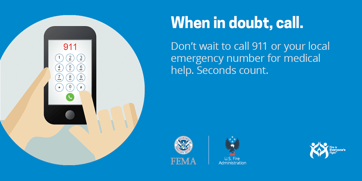social card: when in doubt call 911