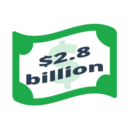 $2.8 billion