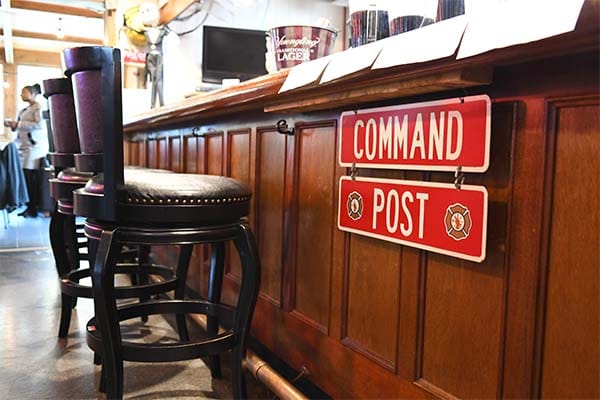 Command Post Pub sign