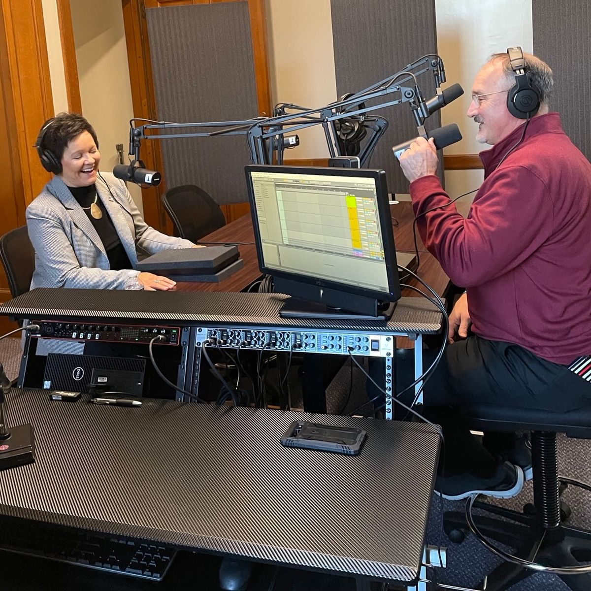 Dr. Lori Moore-Merrell interviewing Keith Bryant