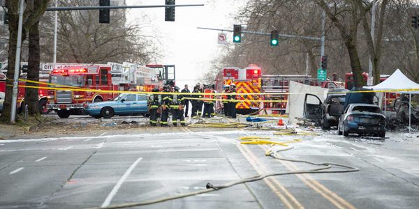 Photo of an incident scene