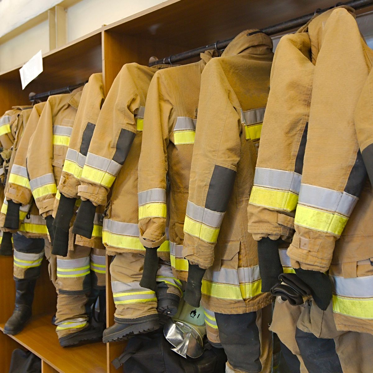 Photo of firefighter gear