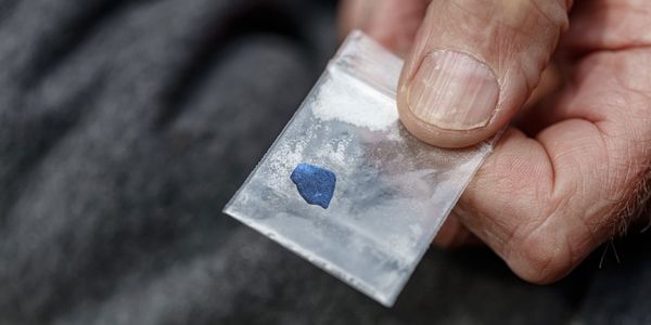 Fentanyl in clear packet
