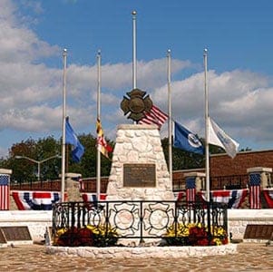 photo of the National Fallen Firefighters Memorial