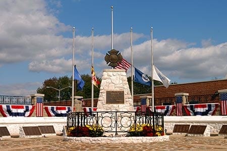 photo of the National Fallen Firefighters Memorial