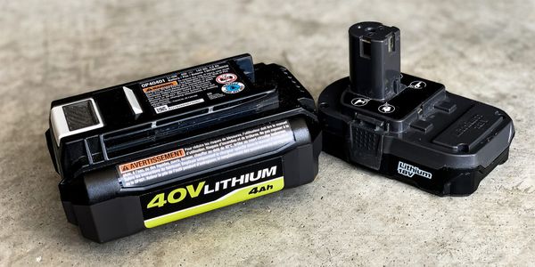 Photo of lithium-ion batteries
