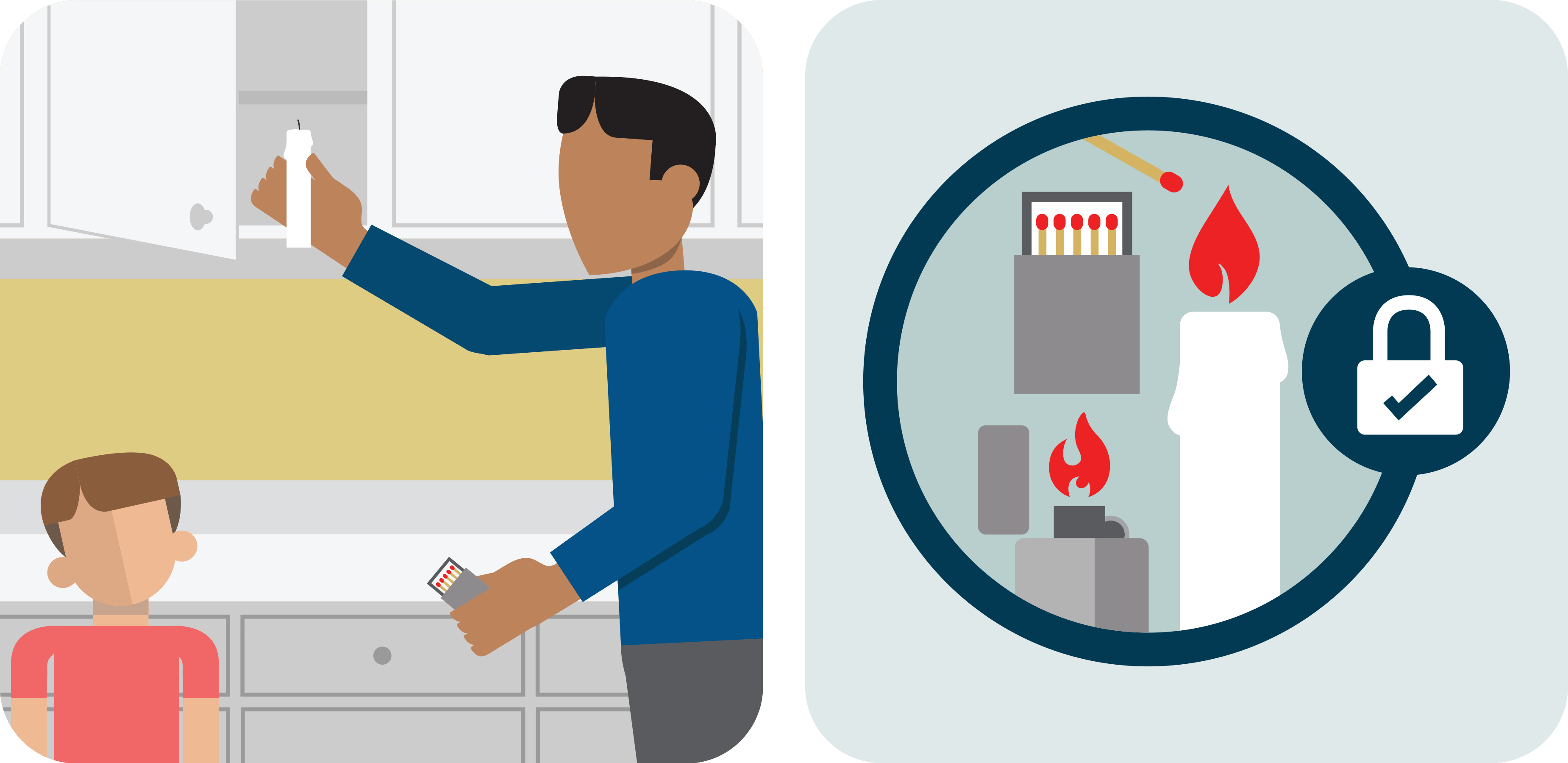 Pictograph Keep Smoking Materials Out Of Reach Of Children