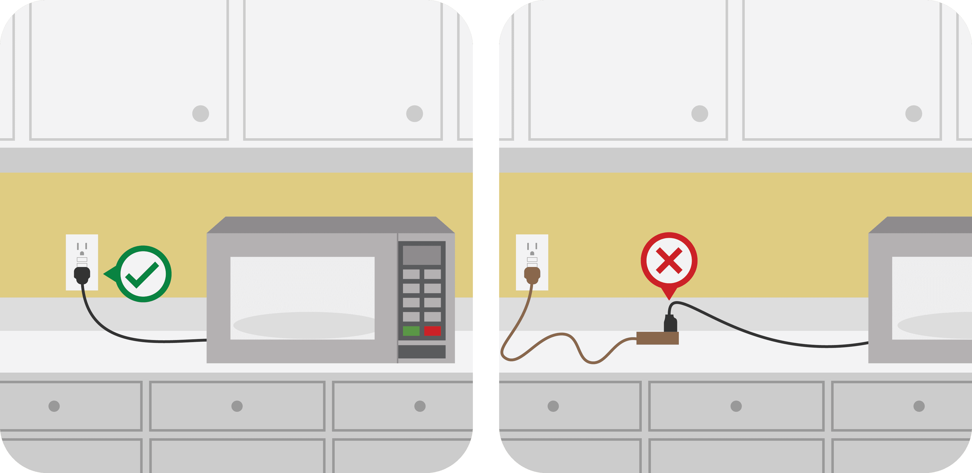 FEMA Region 8 on X: Cooking with an air fryer or instant pot this  #Thanksgiving? Plug these small kitchen appliances directly into the wall  outlet, NOT in a power cord or extension